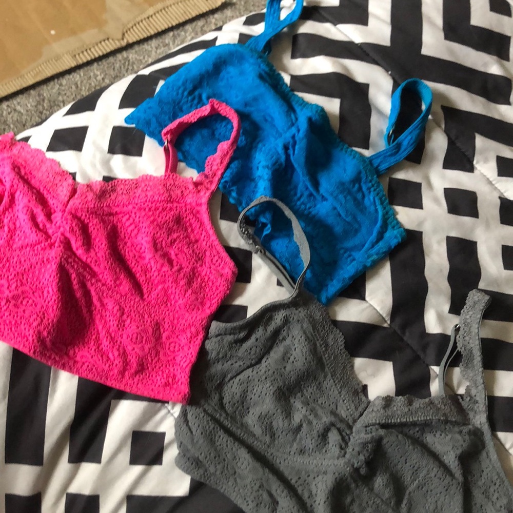 Hollister bralettes